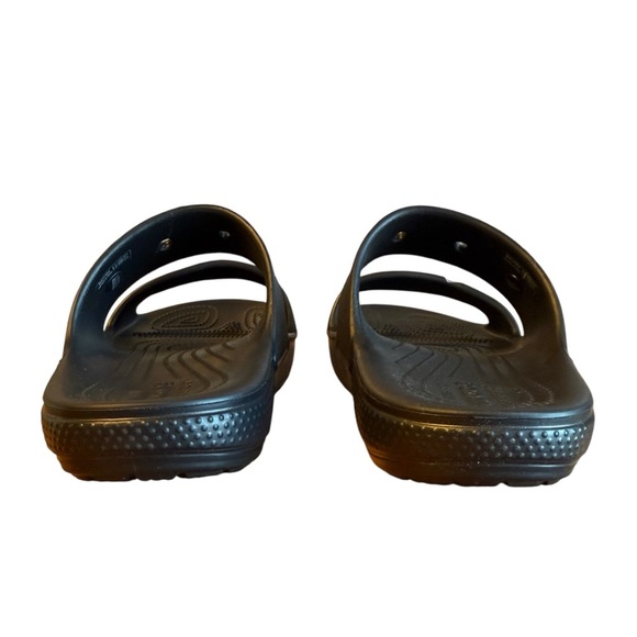 Classic black crocs sandals. Men size 10 or Women’s size 12. main image 10